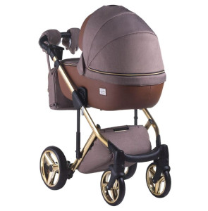 Коляска универсальная Adamex Lucianо Polar Gold 2 в 1